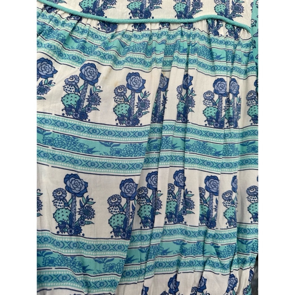 SPELL Sunset Road Romper Turquoise Playsuit - Picture 8 of 8
